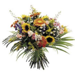 bouquet of mixed cut flowers
