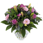 Bouquet of Mixed Pink Flowers (vase not incl)