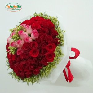 Bó hoa hồng đỏ 